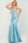 Jovani 22601 Embellished Sweetheart Neck Strapless Dress