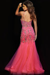 Jovani 23125 Tulle Spaghetti Strap Sweetheart Neck Dress