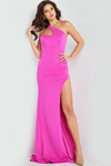 Jovani 25961 One Shoulder Sleeveless Floor Lenth Prom Dress