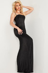 Jovani 37092 Jersey Embellished Strapless Sleeveless Dress