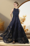 Janique 622067 Beaded Nature-inspired Patterns Ballgown