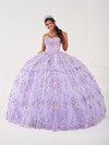 Fiesta Gowns 56494 Lace Tulle Strapless Long Ball Gown