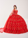 Fiesta Gowns 56494 Lace Tulle Strapless Long Ball Gown