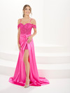 Panoply 14168 Shiny Jersey Sequin Sleeveless Slim Long Gown
