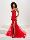 Panoply 14181 Lace Strapless Sweetheart Neck Mermaid Gown