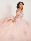 Quinceanera 26078 Lace Tulle Off Shoulder Sleeve Ball Gown