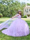 Quinceanera 26079 Lace Tulle Off Shoulder Sleeve Ball Gown