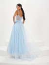 Tiffany Designs 16066 Airy Embellished Tulle Long Dress