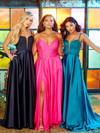 Tiffany Designs 16101 Heat-Set Stone Jersey Long Dress