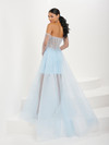 Tiffany Designs 16111 Degrade Beaded Tulle Long Dress