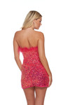 Alyce Paris 4767 Feathers Strapless Straight Short Dress