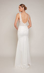 Alyce Paris 7097 Perfect Satin V-neck Straight Wedding Dress