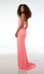 Alyce Paris 61512 Metallic Jersey Strapless Straight Dress