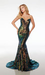 Alyce Paris 61597 Sequins Sweetheart Neckline Mermaid Dress