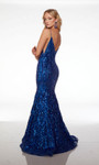 Alyce Paris 61607 Sequins Plunging Neckline Mermaid Dress