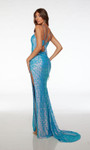 Alyce Paris 61625 Sequins Square Plunging Neckline Dress