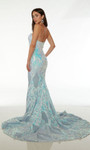 Alyce Paris 61648 Sequins Strapless Iridescent Mermaid Dress