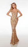 Alyce Paris 61677 Sequins V-Neck Sleeveless Mermaid Dress
