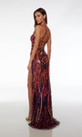Alyce Paris 61693 Hand Beaded Plunging Neck Straight Dress