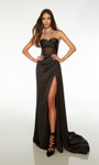 Alyce Paris 61703 Satin Sweetheart Neckline Straight Dress