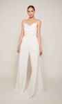 Alyce Paris 70050 Satin Strapless Engagement Long Jumpsuit