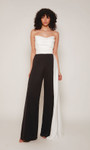 Alyce Paris 70050 Satin Strapless Engagement Long Jumpsuit