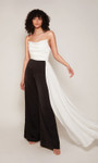 Alyce Paris 70050 Satin Strapless Engagement Long Jumpsuit