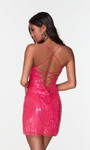 Alyce Paris 4536 Hand Beaded Tulle V-neck Formal Short Dress