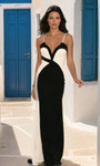 Dave and Johnny 11296 Sweetheart Neck Sleeveless Long Dress