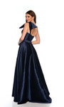Dave and Johnny 11337 One Shoulder Sleeveless Long Ball Gown