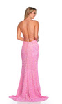 Dave & Johnny 11444 Sequin V-neckline Sleeveless Prom Dress