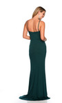 Dave and Johnny 11472 Low V-neckline Sleeveless Fitted Dress