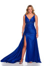 Dave and Johnny 11546 Illusion V-neckline Sleeveless Dress