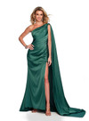 Dave and Johnny 11621 One Shoulder Ruched Formal Dress