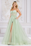 Amelia Couture 7042 Strapless Sweetheart Neckline Long Dress
