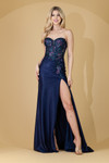 Amelia Couture TM1019 Strapless Sweetheart Neck Long Dress
