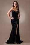 Amelia Couture BZ9029V Strapless Sweetheart Neckline Dress