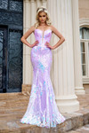 Portia and Scarlett PS24316 Beaded Strapless V-Neck Dress