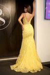 Portia and Scarlett PS24504X Beaded Lace V-Neck Long Dress