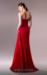 MNM Couture G1610 Strapless Straight Neckline Dress