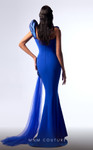 MNM Couture G1728 Straight Neck Sleeveless Fitted Dress