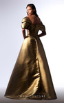 MNM Couture G1726 One Shoulder Sleevless Long Dress