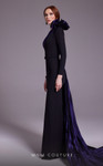 MNM Couture N0529 Ayesmatrick Neck Long Sleeves Dress