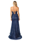 Dancing Queen 4394 Off-Shoulder Lace Jewel Accents Long Gown