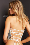 Jovani 06855 Embellished Strapless Sweetheart Neckline Top