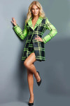 Jovani 23001 Long Sleeve Three Piece Short Contemporary Suit