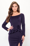 Cameron Blake by Mon Cheri CB3235 Crepe Long Sleeves Dress