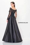 Cameron Blake by Mon Cheri CB3249 Alencon Lace Beaded Dress