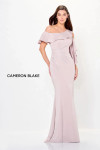 Cameron Blake by Mon Cheri CB3237 Crepe Beaded Long Dress