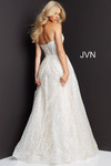 JVN by Jovani JVN08417 Embellished Strapless Long Dress